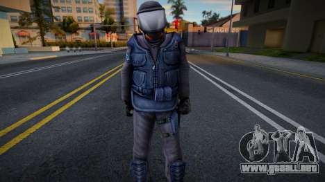 SWAT from Manhunt 4 para GTA San Andreas