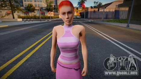 Niña en vestido estilo CR 4 para GTA San Andreas