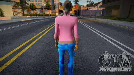 Lucia Low Poly para GTA San Andreas