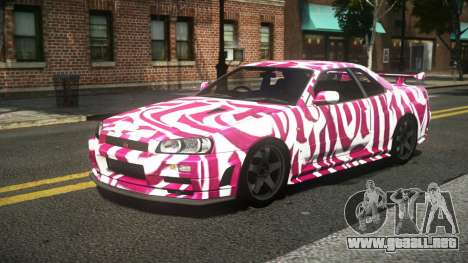 Nissan Skyline R34 R-Sport S2 para GTA 4