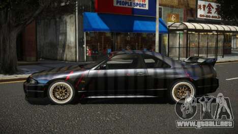 Nissan Skyline R33 R-Ti S11 para GTA 4