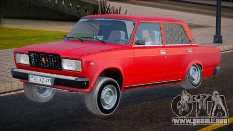 Vaz 2107 Azelow para GTA San Andreas