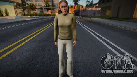 Mujer Ordinaria en KR Style 4 para GTA San Andreas