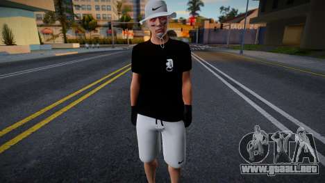 SKIN PVP DO QUEIMANDO MICA para GTA San Andreas