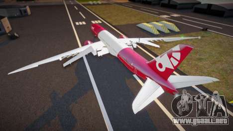 Boeing 777-9X Livery Peruvian Ride para GTA San Andreas