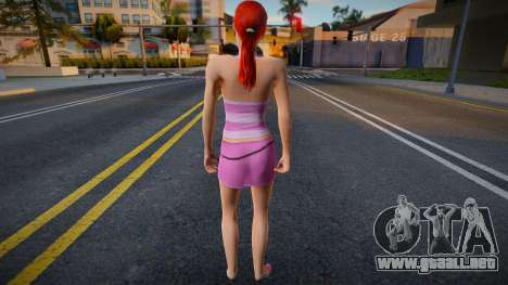 Niña en vestido estilo CR 4 para GTA San Andreas