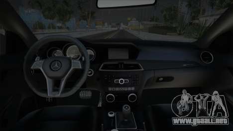 Mercedes-Benz C63 AMG W204 [VR] para GTA San Andreas