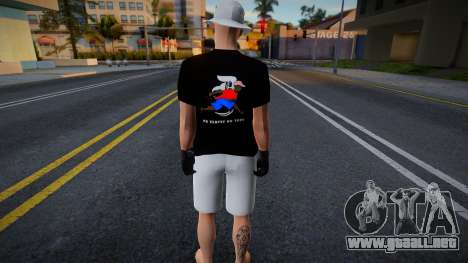 SKIN PVP DO QUEIMANDO MICA para GTA San Andreas