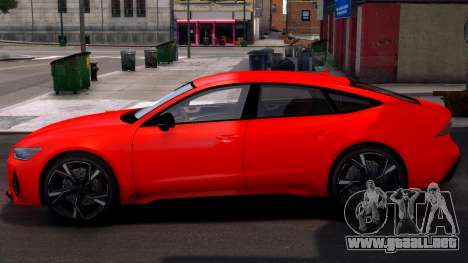 Audi RS7 Sportback [Red] para GTA 4