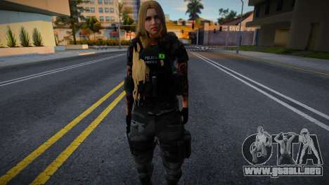 Mujer policía para GTA San Andreas