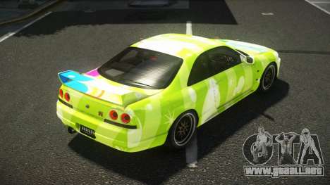 Nissan Skyline R33 R-Ti S9 para GTA 4