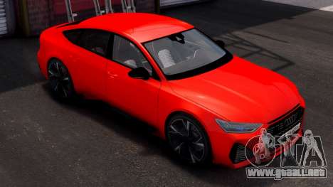 Audi RS7 Sportback [Red] para GTA 4