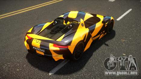 Porsche 918 L-Edition S3 para GTA 4