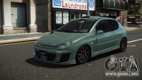 Peugeot 206 R-Tune para GTA 4