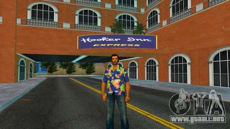 Tommy Bad Shirt para GTA Vice City