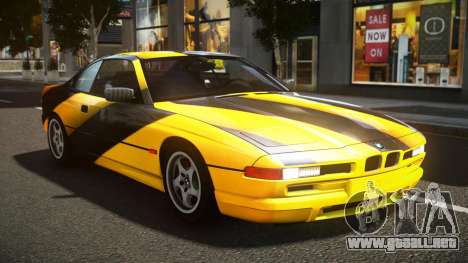 BMW 850CSi L-Edition S12 para GTA 4