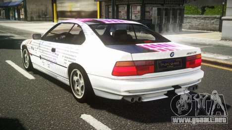 BMW 850CSi L-Edition S13 para GTA 4