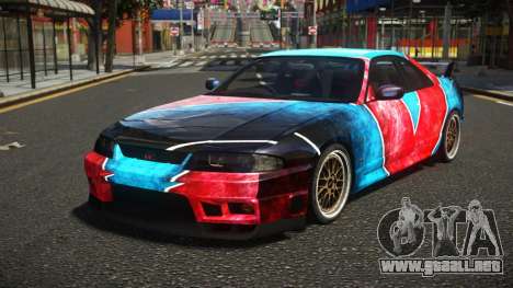 Nissan Skyline R33 R-Ti S2 para GTA 4