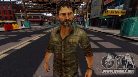 Joel replace player model para GTA 4