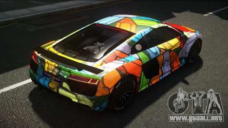 Audi R8 V10 E-Style S11 para GTA 4