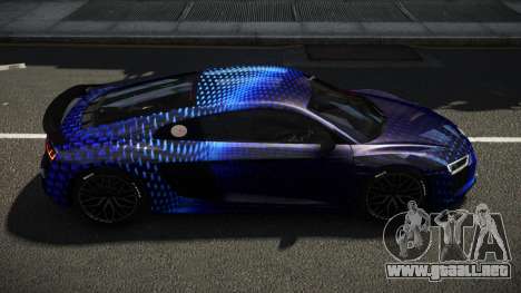 Audi R8 V10 E-Style S5 para GTA 4