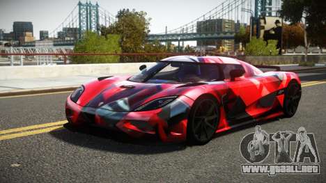 Koenigsegg Agera S-Sports S6 para GTA 4