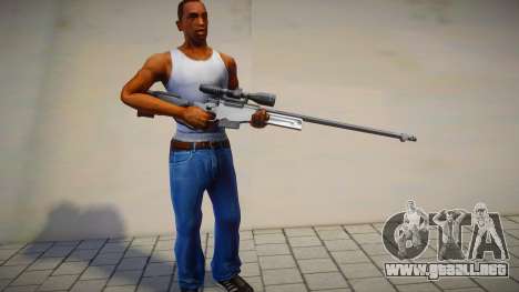 Sniper ASHALET para GTA San Andreas