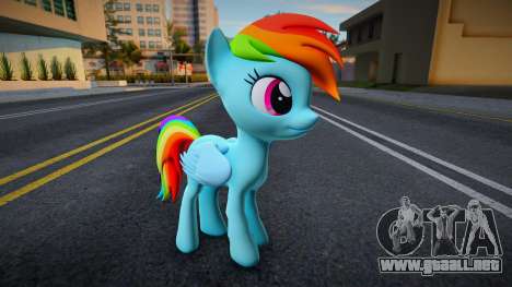 Rainbow Dash New HD para GTA San Andreas