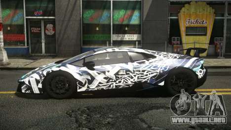 Lamborghini Huracan LE-R S14 para GTA 4