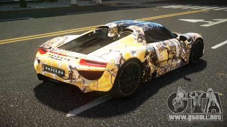 Porsche 918 L-Edition S12 para GTA 4