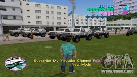 Genera un número ilimitado de coches de SandKing para GTA Vice City