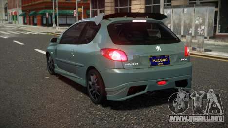 Peugeot 206 R-Tune para GTA 4