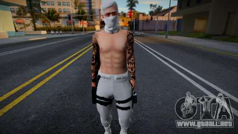 SKIN MASCULINA RAMDON ESTILO FIVEM para GTA San Andreas