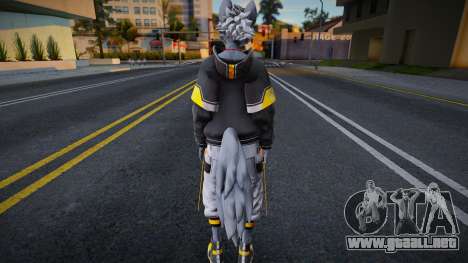 Cute Furry Wolf 1 para GTA San Andreas