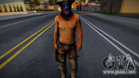 The Wolfman o El hombre lobo de Mad Max para GTA San Andreas