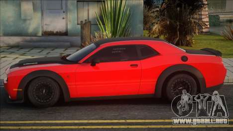 Dodge Challenger SRT Demon [Red] para GTA San Andreas