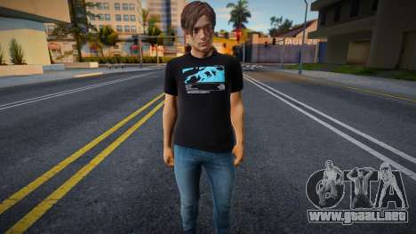 Leon The North Face para GTA San Andreas