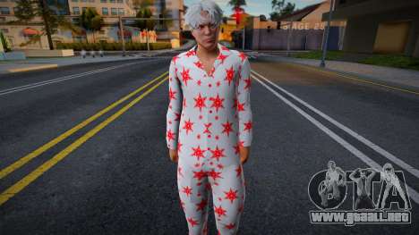 Piel de hombre en pijama para GTA San Andreas