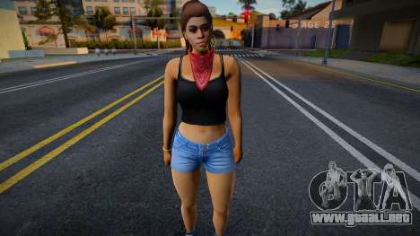 GTA VI - Lucia Gangster Trailer v2 para GTA San Andreas