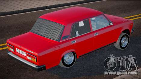 Vaz 2107 Azelow para GTA San Andreas