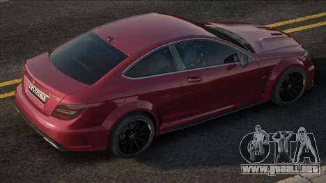 Mercedes-Benz C63 AMG W204 [VR] para GTA San Andreas