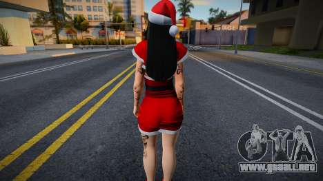 Christmas girl 931 v2 para GTA San Andreas