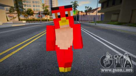 Red Bird (The Angry Birds Movie) Minecraft para GTA San Andreas