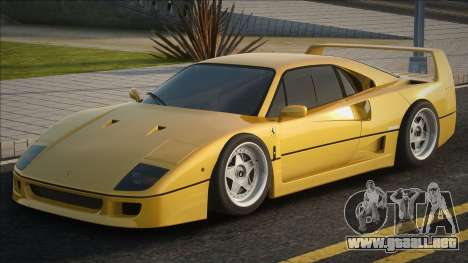 Ferrari F40 [VR] para GTA San Andreas