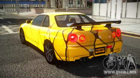 Nissan Skyline R34 N-Tune S8 para GTA 4