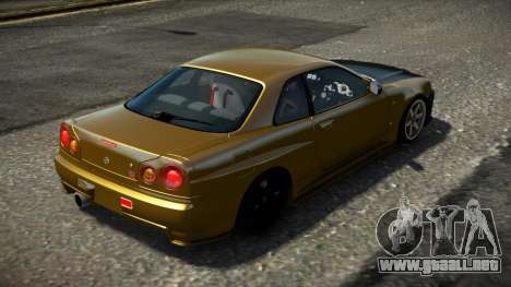 Nissan Skyline R34 X-Sport para GTA 4