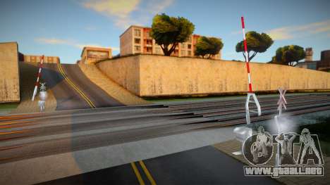Two tracks barrier different 3 para GTA San Andreas