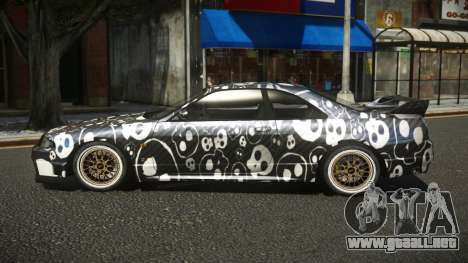 Nissan Skyline R33 R-Ti S6 para GTA 4