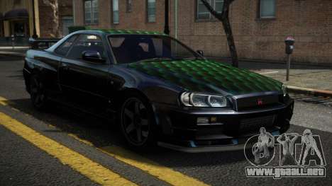 Nissan Skyline R34 R-Sport S12 para GTA 4