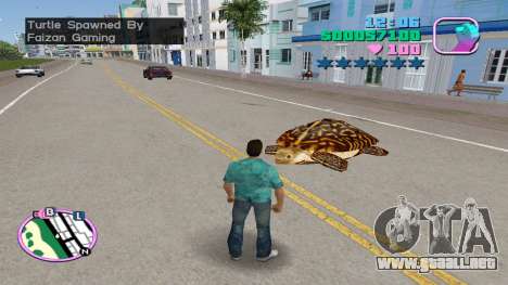 Tortuga de desove para GTA Vice City